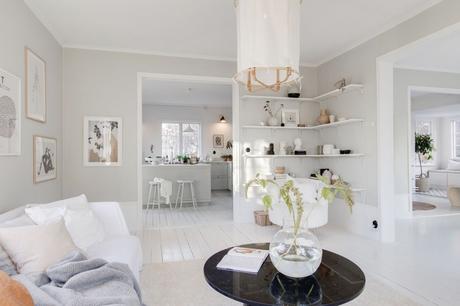 delikatissen white scandi white decor villa nórdica romántica scandinavian total white nordic stil estilo nórdico blanco decoración escandi blanca decoración en blanco  