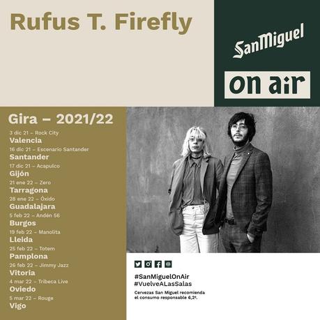 Rufus T. Firefly: conciertos para presentar nuevo disco