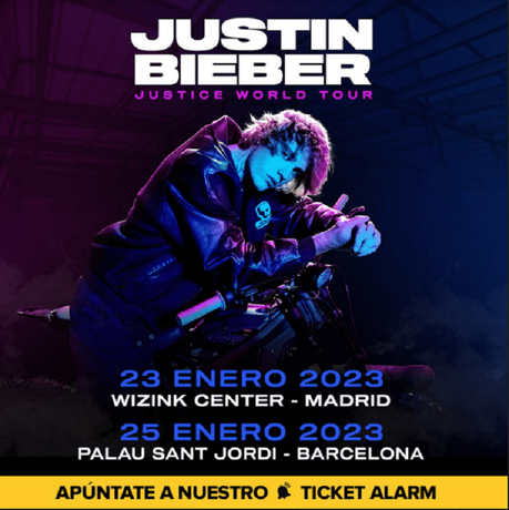 Justin Bieber en España en 2023: tipos y precios de entradas