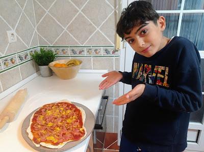 Pizza casera sin lácteos - Apta APLV Pizza casera sin lácteos - Apta APLV