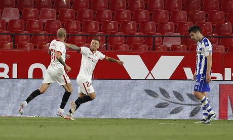 Datos ligueros del Sevilla FC ante el Alavés