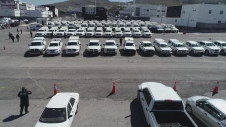 Gobierno del Estado entrega 10 patrullas al Municipio de SLP