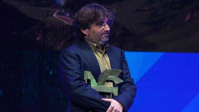 Jordi Évole durante la gala de entrega de los Premios Ondas 2021.