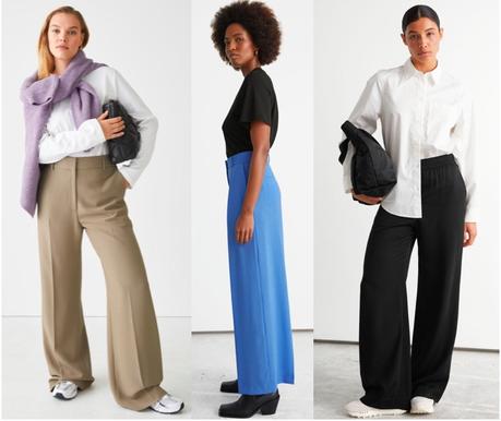 Prepárate para las rebajas del Black Friday PANTALONES wide leg moda invierno 2022