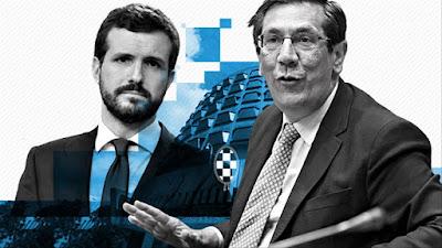 Casado insiste en la “independencia” de Arnaldo y Espejel, los magistrados del TC impuestos por su partido.
