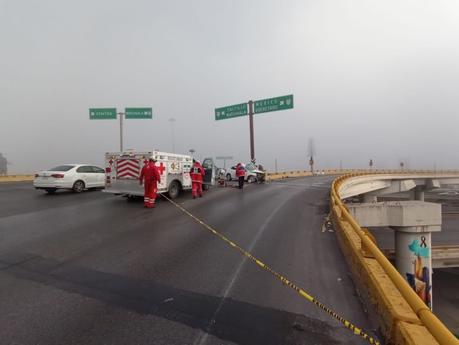 Fallecen prensadas 2 personas sobre el Distribuidor Juárez