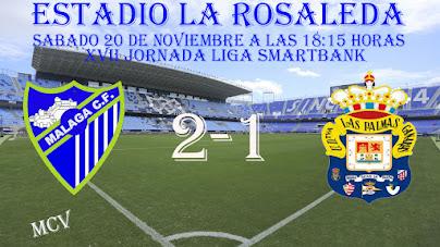 MALAGA CF 2-1 UD LAS PALMAS