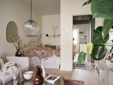 delikatissen vintage verde empolvado scandinavian tiny kitchen scandi green pintura verde cocina paredes verdes green kitchen estilo nórdico colores decoración verde cosy kitchen cosy decor  