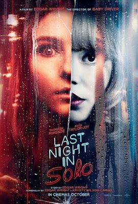ÚLTIMA NOCHE EN EL SOHO (LAST NIGTH IN SOHO) (Reino Unido, USA; 2021) Fantástico, Intriga, Social, Thriller, Suspense