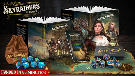 Kickstarter: La Odisea de los Dragones y Skyraiders of Abarax. Uno empieza, otro acabó Kickstarter: La Odisea de los Dragones y Skyraiders of Abarax. Uno empieza, otro acabó