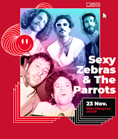 Concierto de Sexy Zebras & The Parrots en Uñas Chung Lee