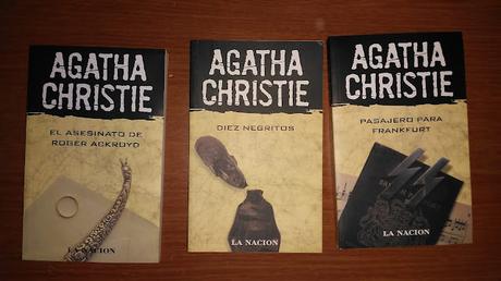 Me compré un lote de 22 libros de Agatha Christie