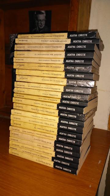Me compré un lote de 22 libros de Agatha Christie