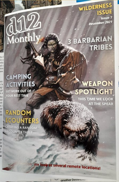 Portada de d12 Monthly del numero de Diciembre