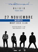 Concierto de Olivia en Moby Dick Club