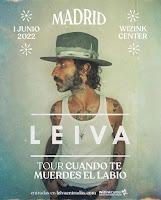 Concierto de Leiva en el Wizink Center en 2022