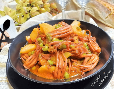 calamares en su tinta