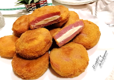 MEDALLONES DE JAMÓN Y QUESO (SAN JACOBOS)