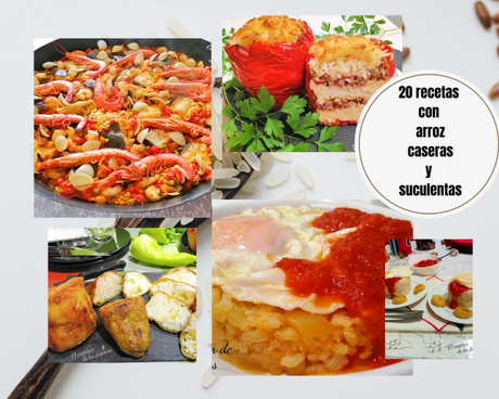 20 RECETAS CON ARROZ CASERAS Y SUCULENTAS 20 RECETAS CON ARROZ CASERAS Y SUCULENTAS