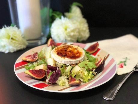 ensalada de jamón y queso