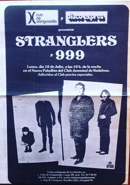 Stranglers, Musica Espartana -Disco Express Julio 1978