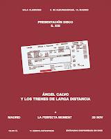 Concierto de Ángel Calvo y los Trenes de Larga Distancia y La Perfecta Moment en Sala Clamores