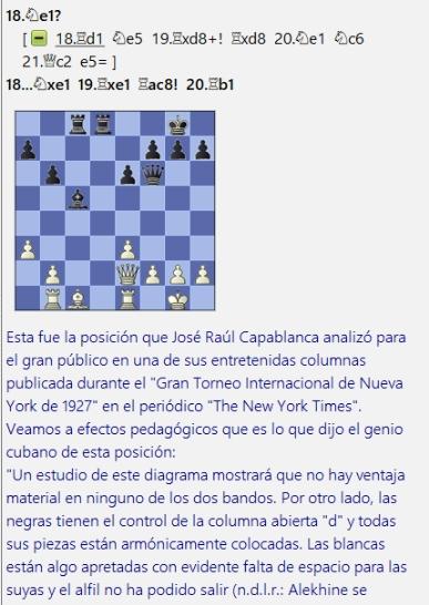 Lasker, Capablanca y Alekhine o ganar en tiempos revueltos (233)