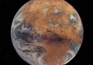 Marte pudo ser muy pequeño para mantener sus océanos, lagos y ríos
