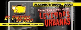 Tintero de Oro, noviembre 2021. Leyendas urbanas