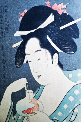 Haikus y ukiyo-e. Poemas y grabados japoneses.