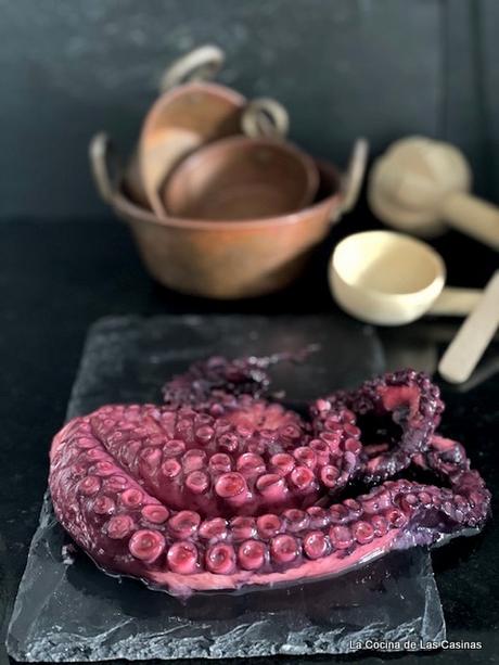 Pulpo a Feira con Cachelos, mi versión