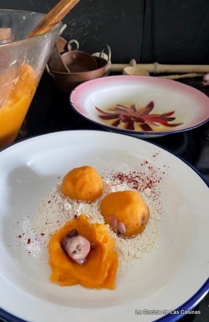 Pulpo a Feira con Cachelos, mi versión Pulpo a Feira con Cachelos, mi versión