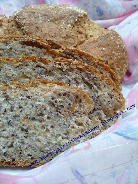 PAIN MULTIGRAINS / MULTIGRAIN SEED BREAD / PAN DE SEMILLAS MULTICEREALES / خبز متعدد الحبوب