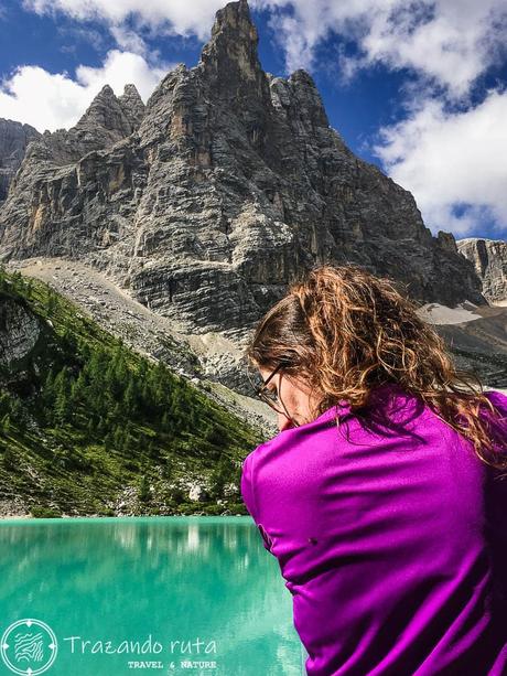 Ruta al Lago di Sorapis, Dolomitas trekking lago sorapis