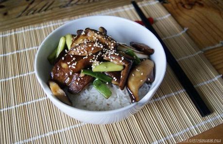 Shiitake teriyaki