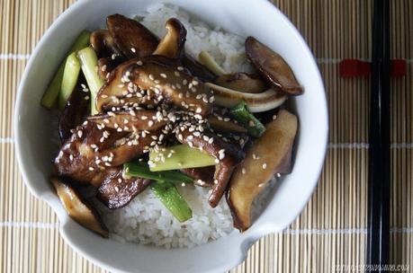 Shiitake teriyaki