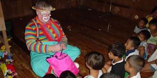 En la sonrisa de un payaso