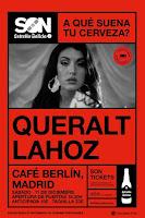 Queralt Lahoz en el Café Berlín