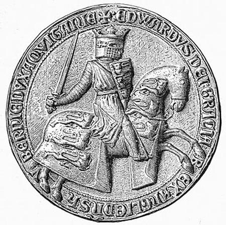 Eduardo I el Zanquilargo, rey de Inglaterra desde 1272 a 1307