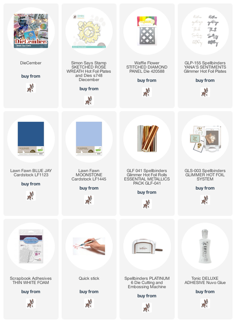 DieCember 2021 / Foiled Wreath DieCember 2021 / Foiled Wreath