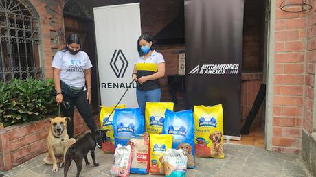 RENAULT GUAYAQUIL APOYA  LA LABOR REALIZADA POR  FUNDACIONES DE RESCATE ANIMAL