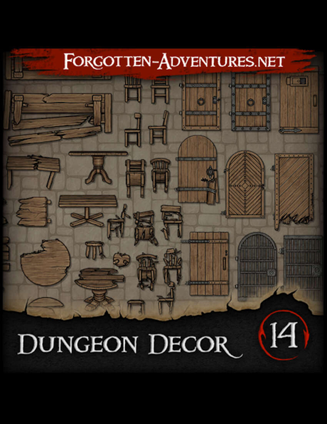 Dungeon Decor - Pack 14, de ForgottenAdventures