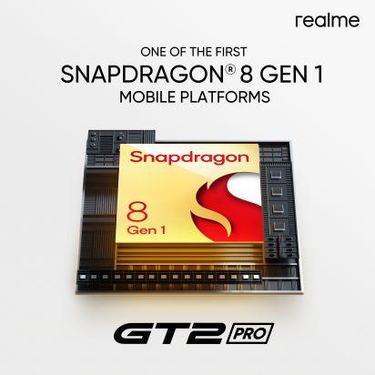8 Gen 1 de Snapdragon será el corazón del próximo realme GT 2 Pro