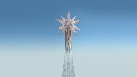 Desde hoy la Sagrada Familia luce una gran estrella