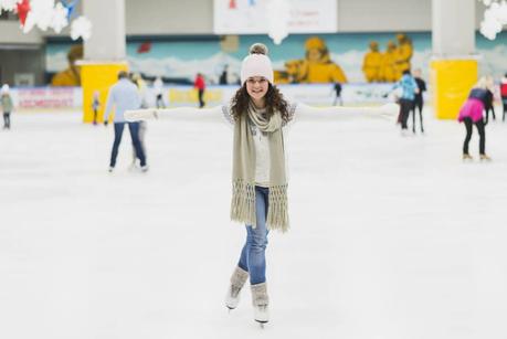 ¿Qué hacer en Málaga en Navidad? Pista de patinaje sobre hielo