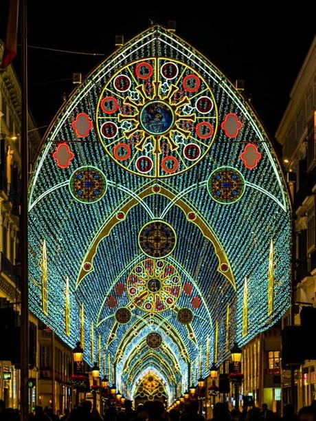 ¿Qué hacer en Málaga en Navidad? Luces de Málaga en Navidad
