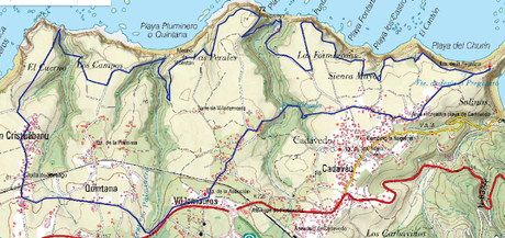De la Regalina a la Punta Perceberos (Senda Costera en torno a Cadavedo) De la Regalina a la Punta Perceberos (Senda Costera en torno a Cadavedo)