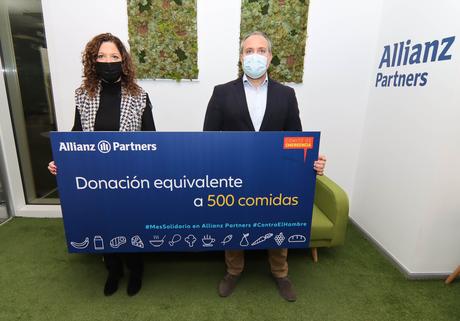 Allianz Partners dona el equivalente a 500 comidas al Comité de Emergencia