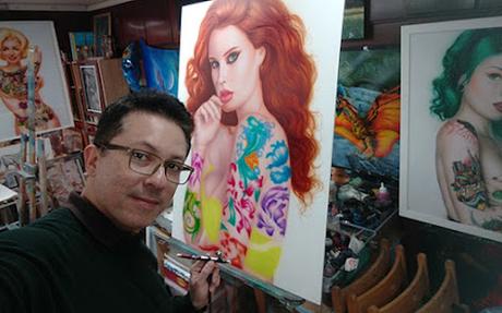 AEROGRAFIA EN BARCELONA, STEP BY STEP AIRBRUSH MAGAZINE AEROGRAFIA EN BARCELONA, STEP BY STEP AIRBRUSH MAGAZINE