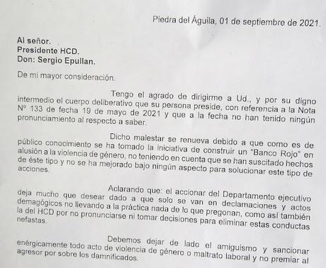 ¿Nelson Centeno le recuerda al HCD que hasta el momento no le respondieron?